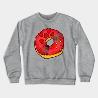 Heart Donut Crewneck Sweatshirt